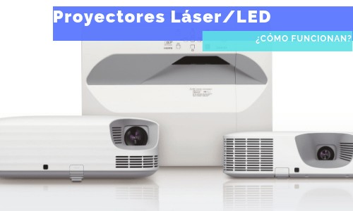 proyector láser, ¿ Cómo funciona un proyector Láser / LED ?