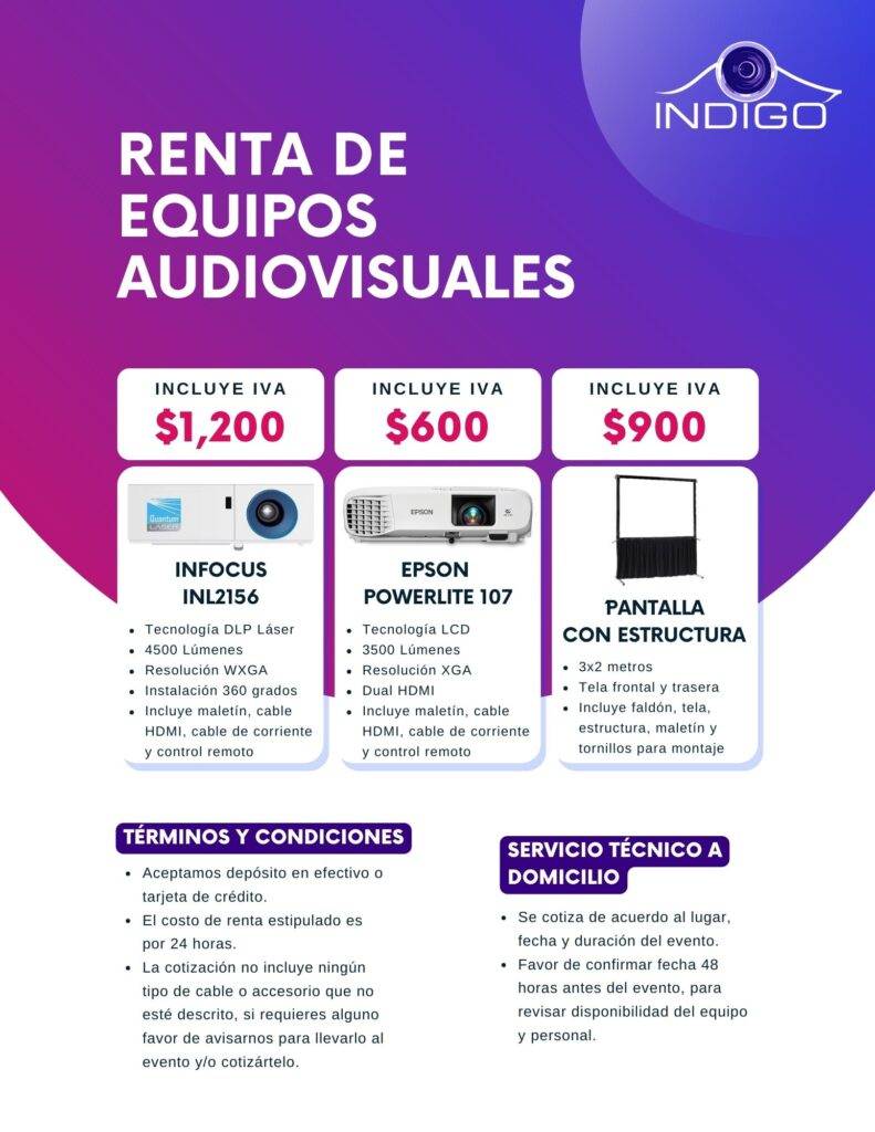 Renta de Proyectores en Monterrey