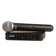 SHURE BLX24-PG58J11 Sistema Inalámbrico con Micrófono de Mano para Voz